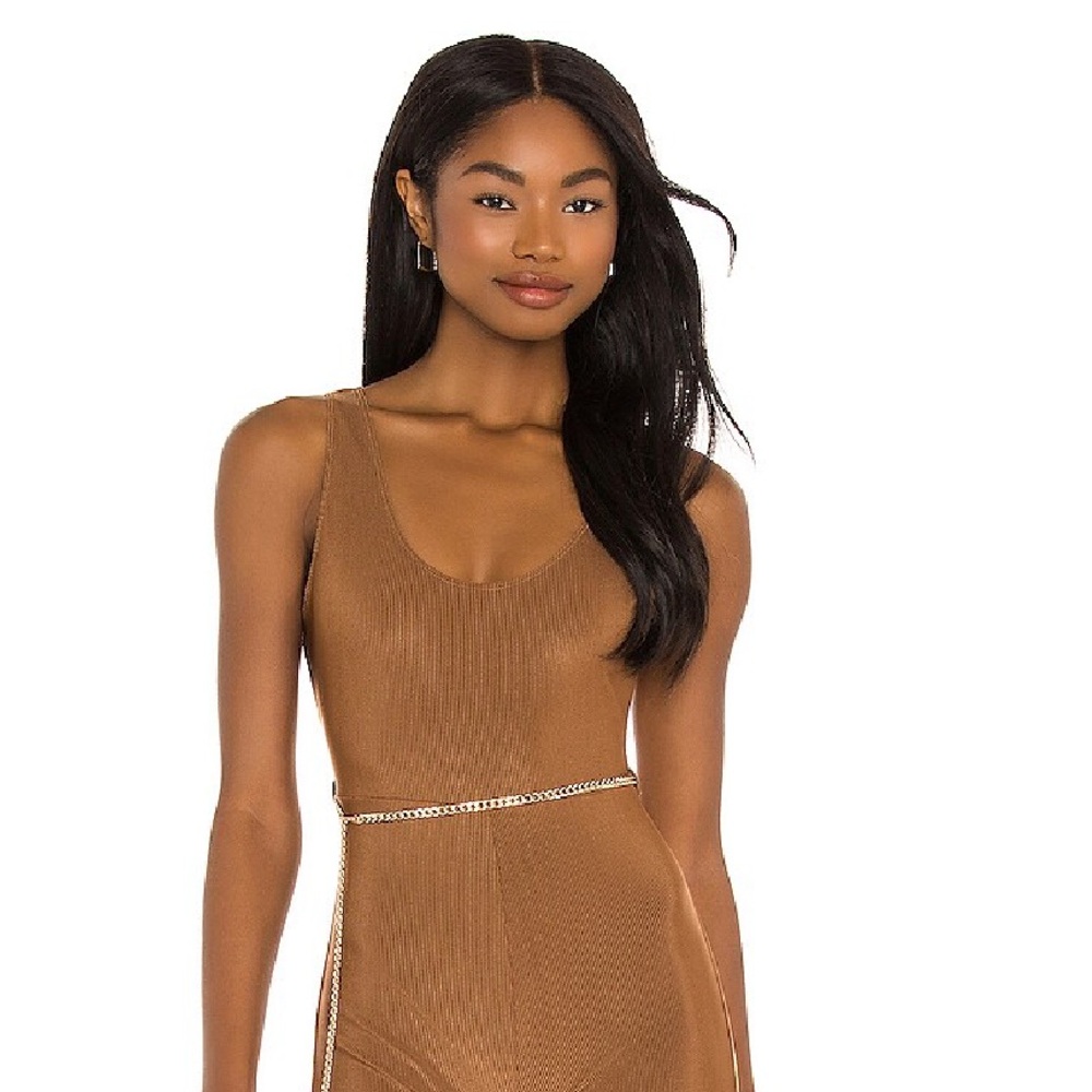 WeWoreWhat Scoop Romper NWT